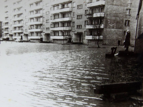 Üleujutus Annelinnas. Foto: Autor teadmata