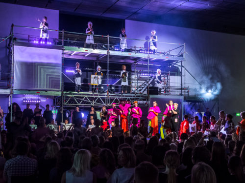 Estonian Fashion Festivali raames toimunud Mood-Performance-Tants aastal 2019. Foto: Tarmo Noorem