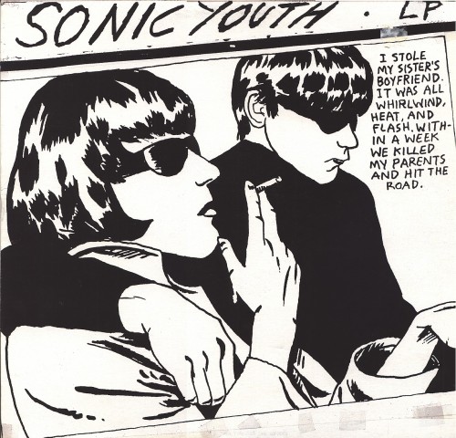 Raymond Pettiboni kujundatud plaadikaas Sonic Youthi albumile Goo.