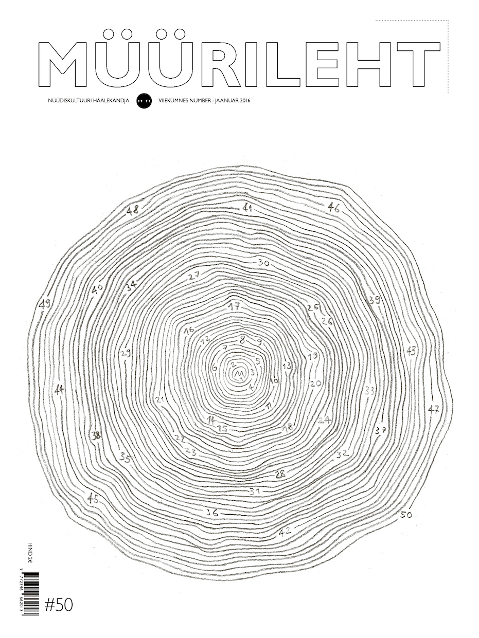 Jaanuar 2016 – 50. number. Kaanel on Vahram Muradyani temaatiline illustratsioon.