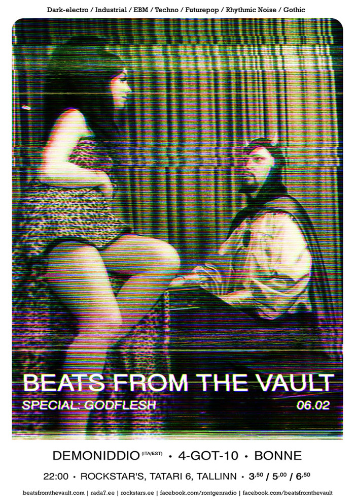 Beats From The Vaulti iseloom peegeldub ka nende plakatites. Autor: Rene13