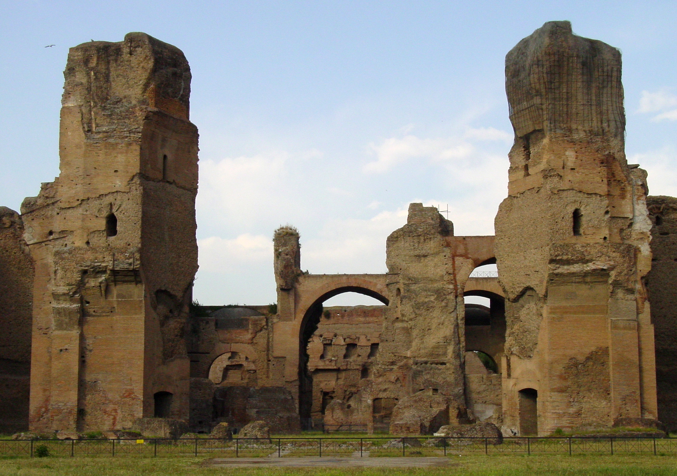 Caracalla termide varemed Roomas. Foto: David Edgar / Wikimedia Commons (CC BY-SA 3.0)