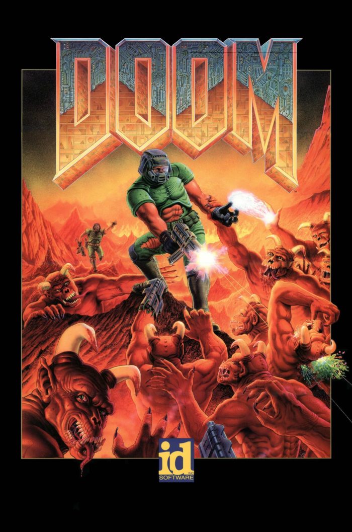 1993. aasta arvutimängu „Doom” tunnusgraafika