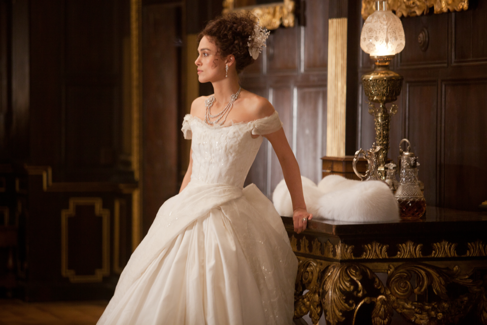 Combining film and fashion – Keira Knightley in "Anna Karenina".