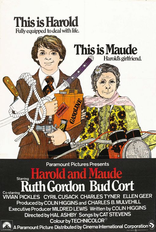 Filmi „Harold ja Maude” plakat