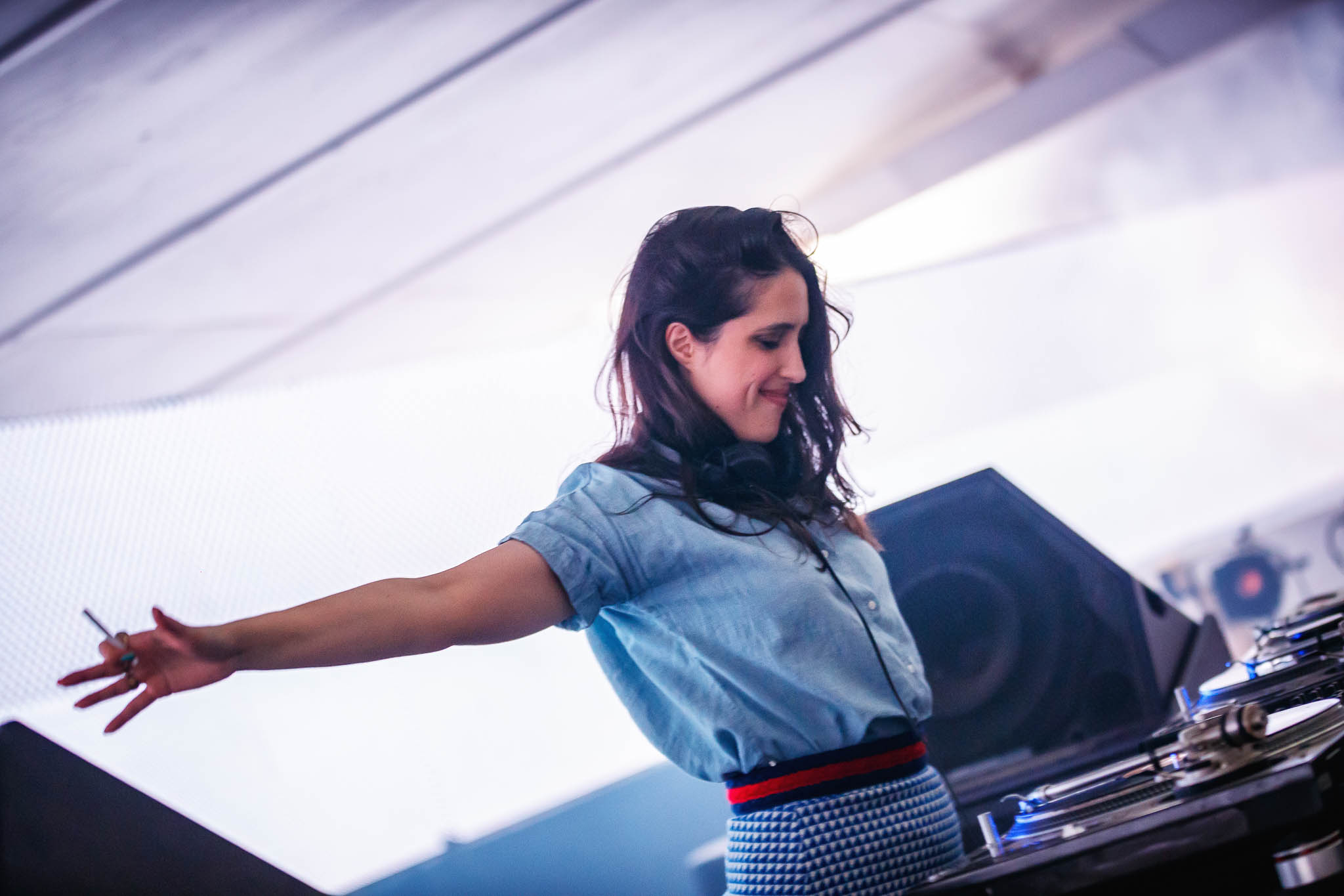 Helena Hauff. Foto: Bart Heemskerk