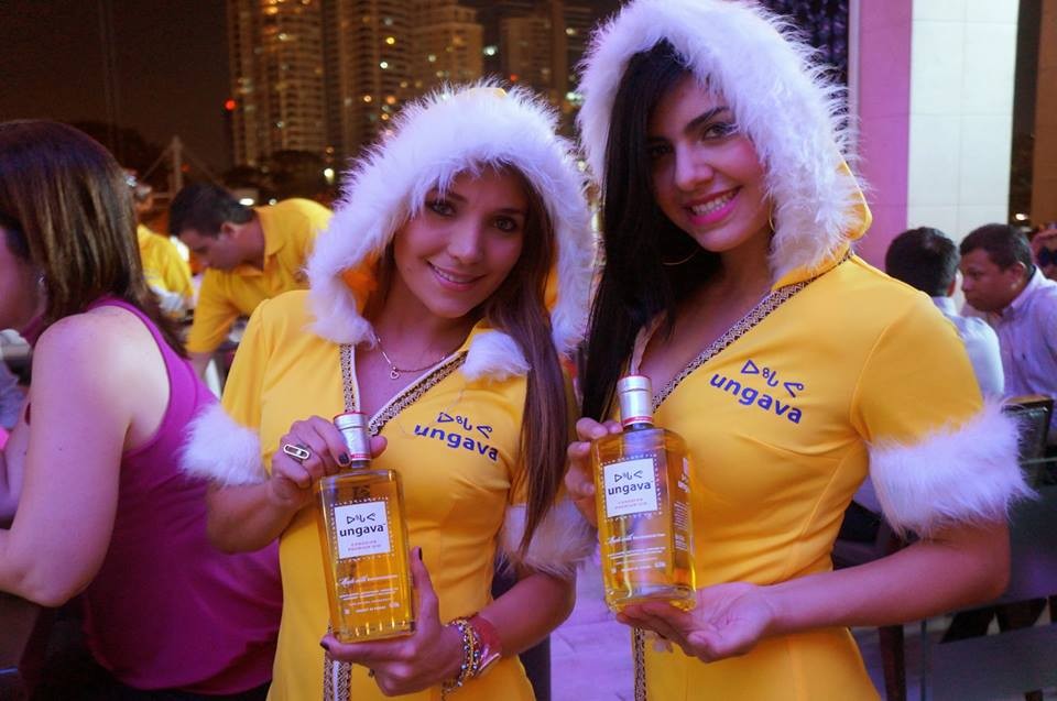 Foto Ungava Gini Facebooki lehelt 2013. aastast, mille pealkirjaks on „Have you met the Ungava Gin Inuits?”