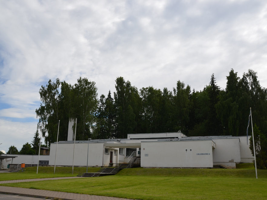 Põlva kolhoosi keskus Mammastel, arhitekt Vilen Künnapu, ehitati 1970. aastate alguses. Foto: Laura Ingerpuu