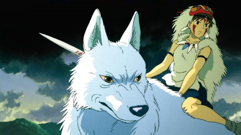 Kaader Miyazaki filmist „Printsess Mononoke”