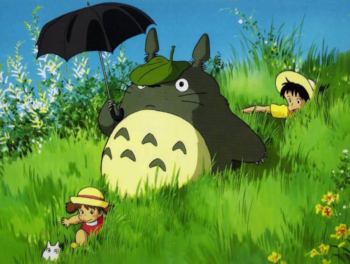 Hayao Miyazaki üks armastatumaid tegelasi on metsatroll Totoro. Kaader filmist „Minu naaber Totoro”