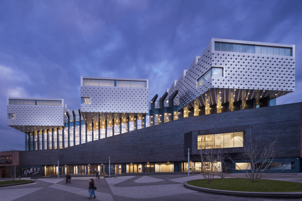 Het Eemhuis cultural centre in Amersfoort, the Netherlands. Neutelings Riedijk Architecten, 2014. Photo: ScagliolaBrakkee.