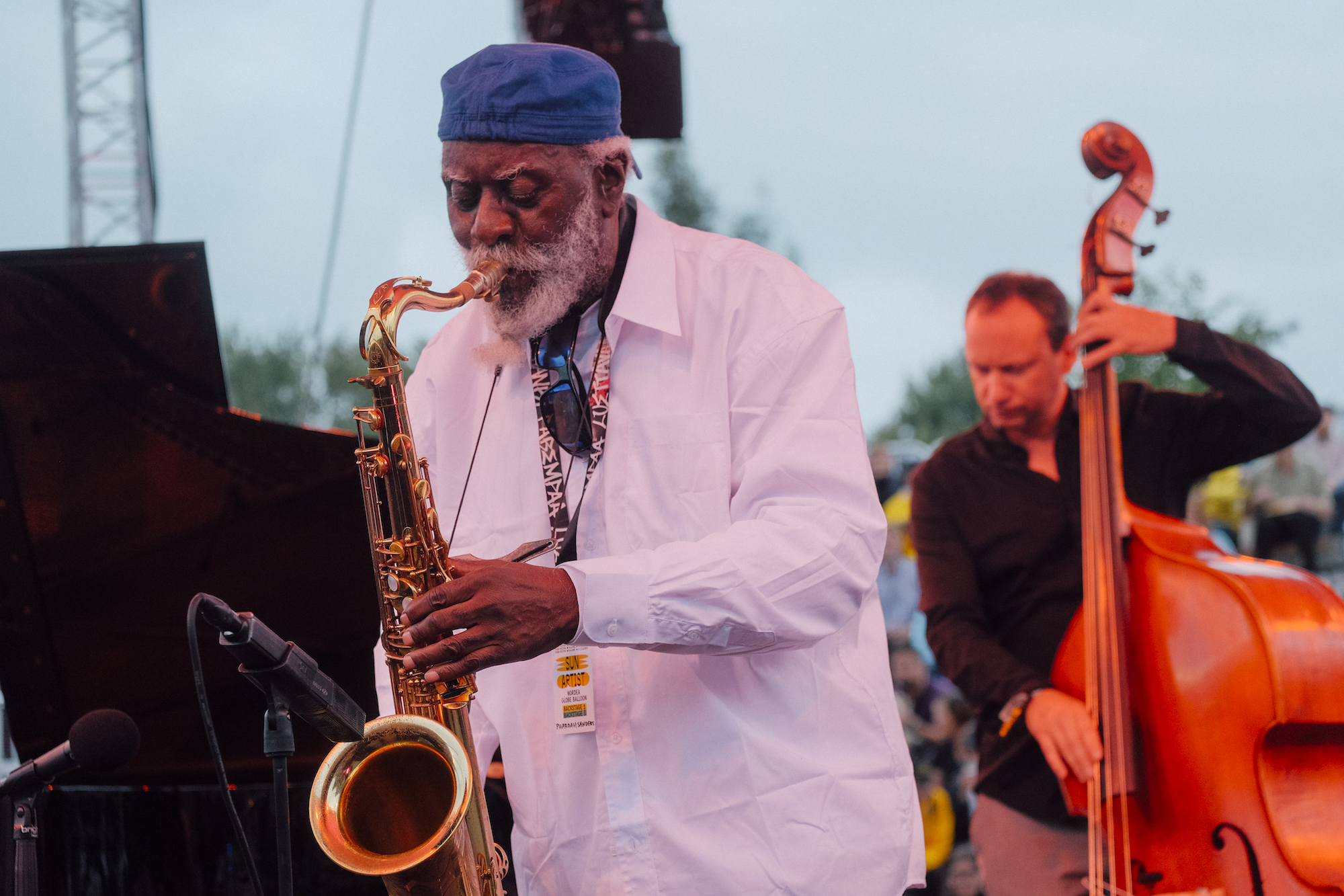 Pharoah Sanders Quartet. Foto: Shoot Hayley