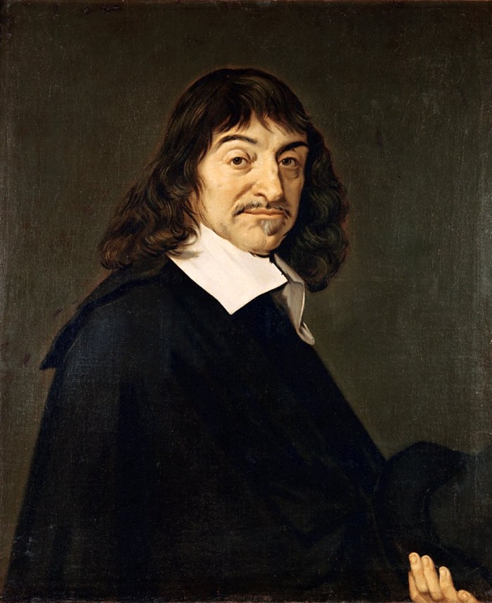 René Descartes’i filosoofias on loomad masinad, kellel puudub ratsionaalne eneseteadlik mõtlemine. Portree autor: Frans Hals (1648)