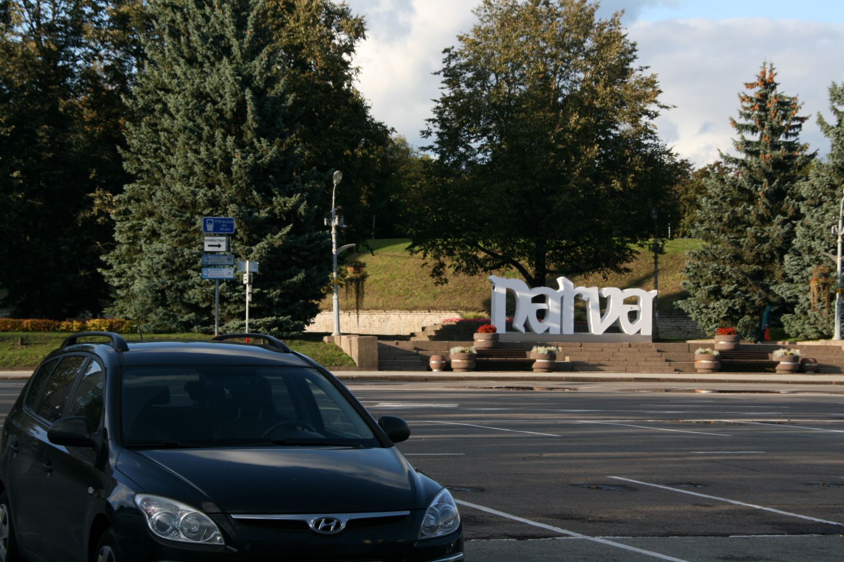 Narva tervitab. Foto: Theodorus Lethe