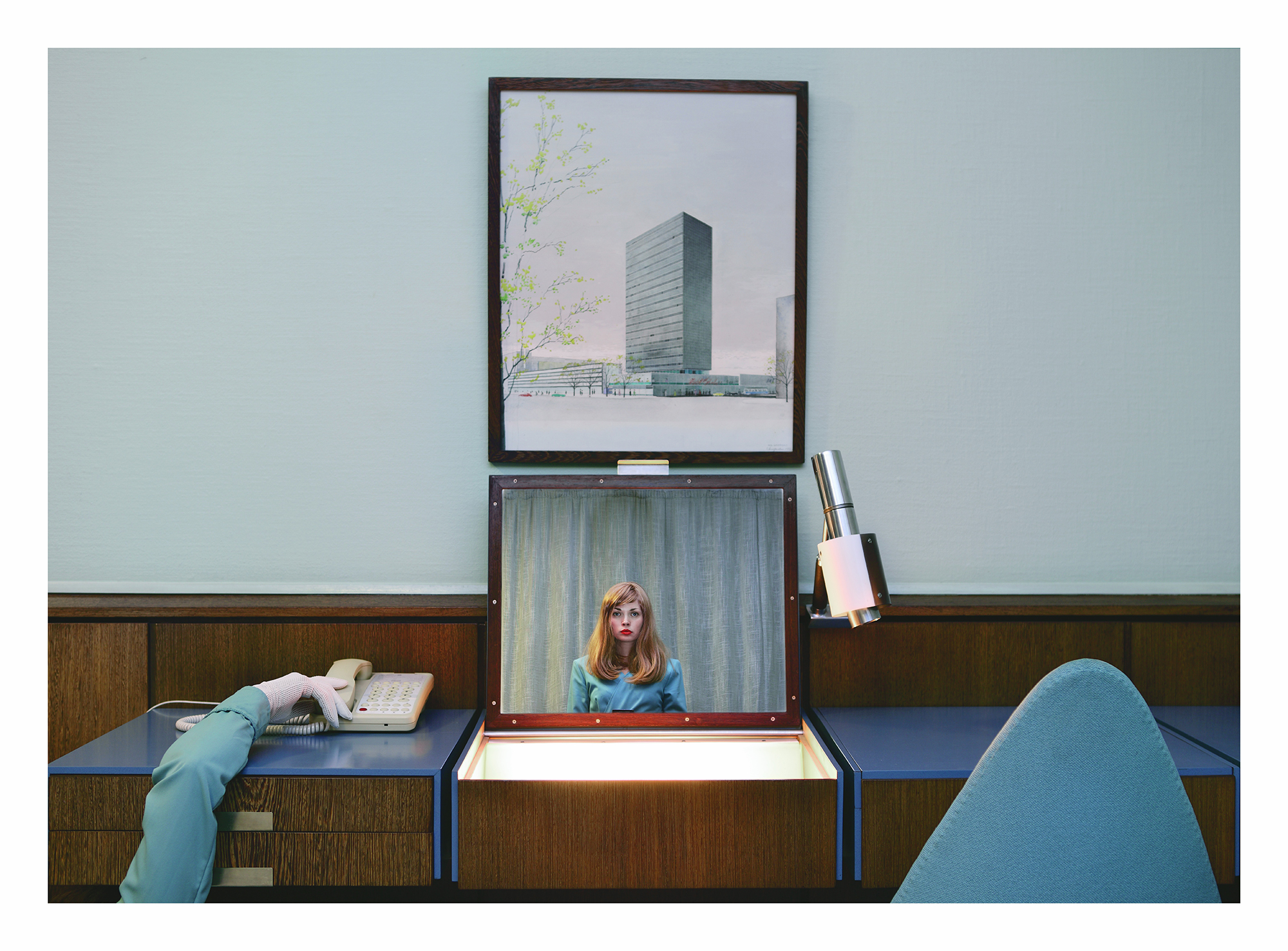 Anja Niemi „The Receptionist”, 2013. Allikas: Fotografiska