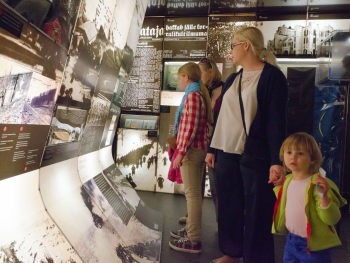 Muuseumiöö 2014. Näitus „Iseolemise tahe” Maarjamäe lossis. Foto: Vahur Lõhmus