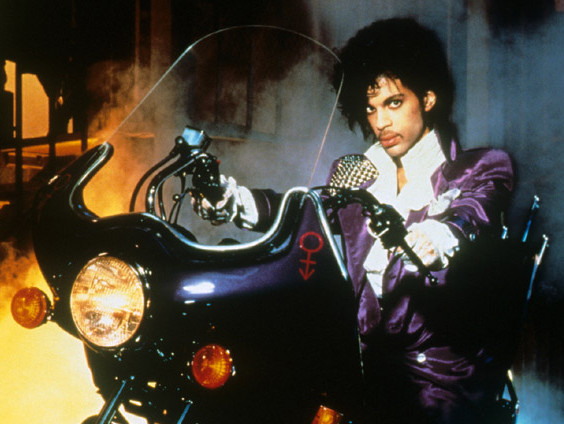 Prince filmi „Purple Rain” postril