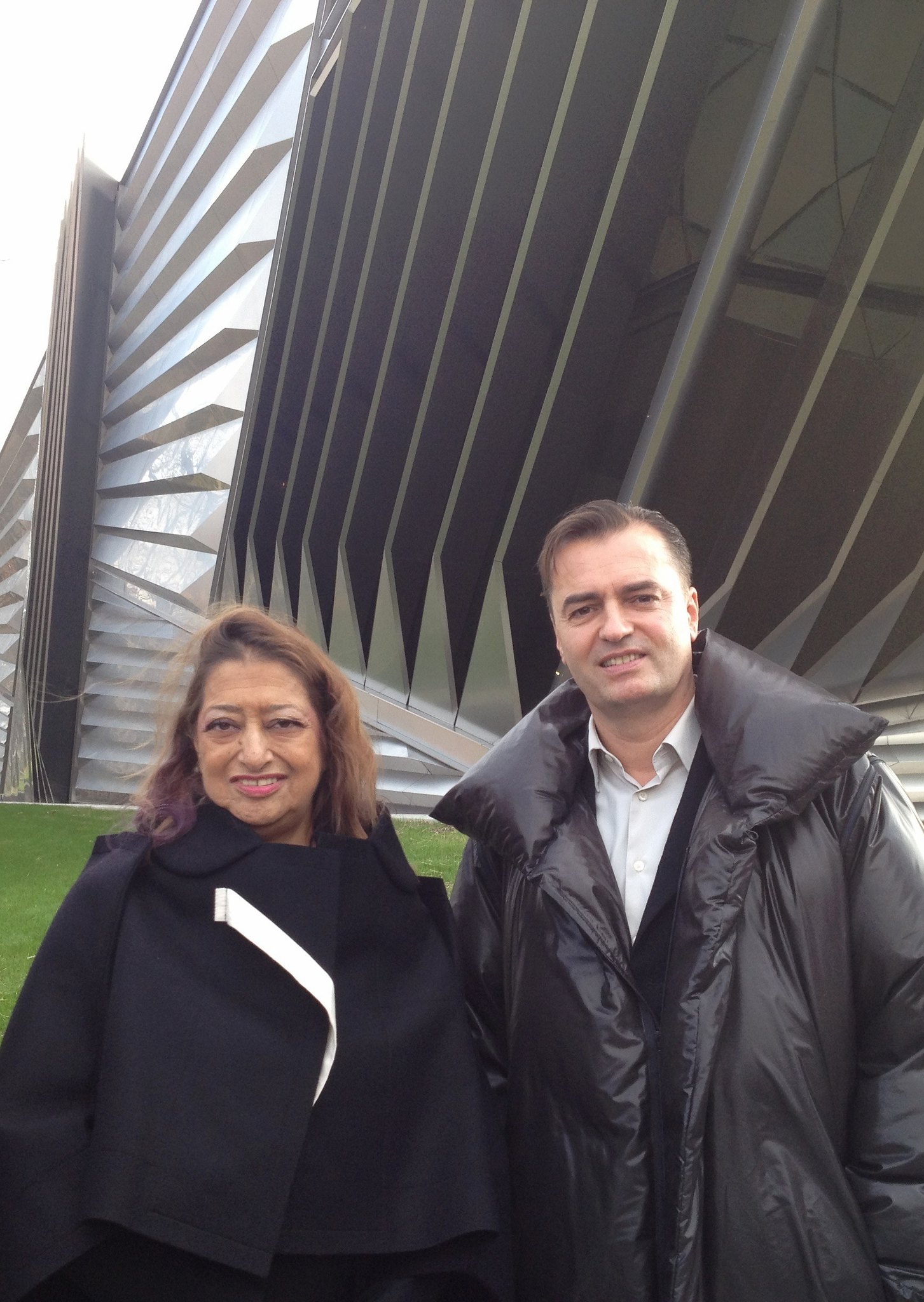 Zaha Hadid ja Patrick Schumacher. Foto: Flickri kasutaja Arcticpenguin (CC-BY-NC-2.0)