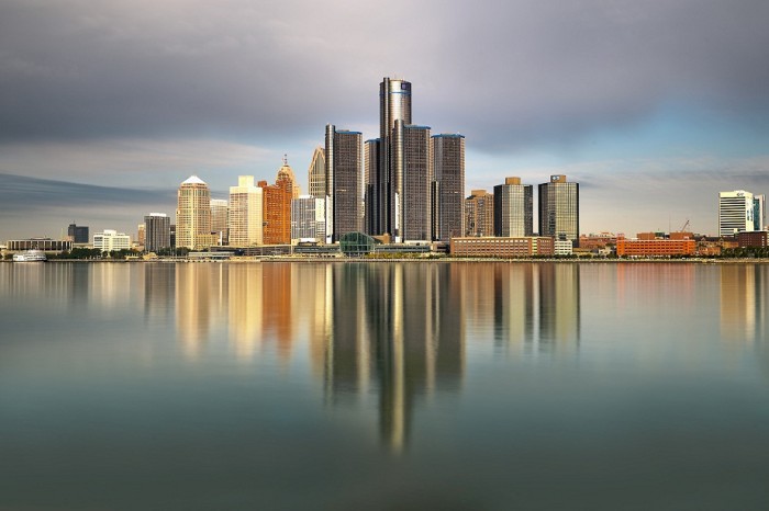 The image of density – Detroit from afar. Source: www.republica.com