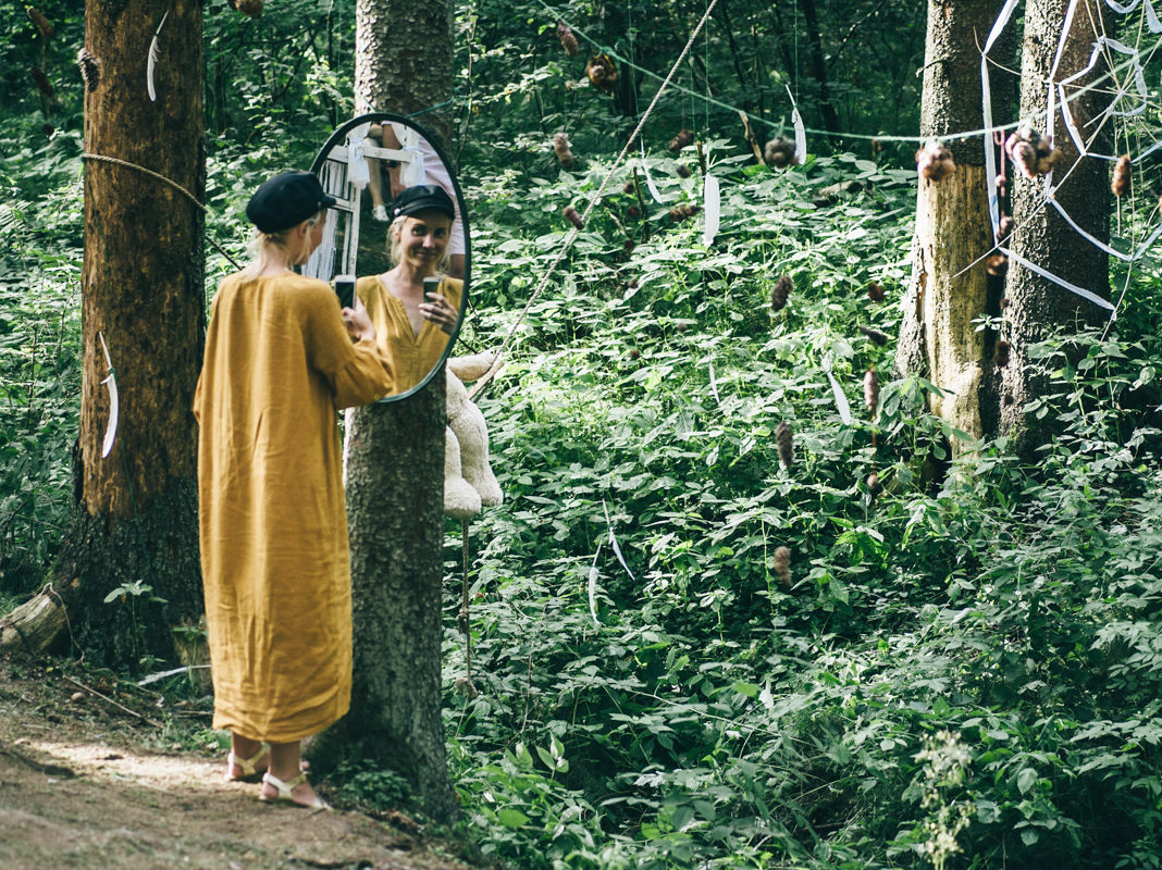 Külaline tänavusel Intsikurmu festivalil. Foto: Taavi Muide