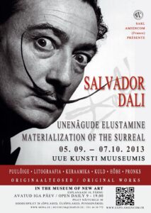 Salvador Dali Pärnu Uue Kunsti Muuseumis