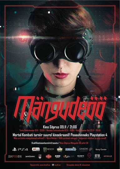 Mängude ÖÖ toob videomängud suurele ekraanile