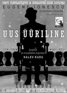 Tartus leiab aset Absurdinäidendite minifestival