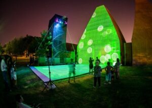 Viru Keskuse aatriumis valmib ainulaadne kunstiinstallatsioon