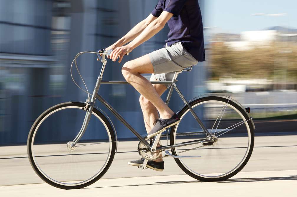 Bicycle. Made in Latvia.