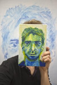 Mart Vainre maaliseeria „Mirror Mirror” Draakoni galeriis