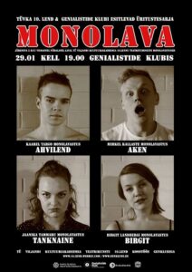 Viljandi teatritudengid esinevad monolavastustega Tartus