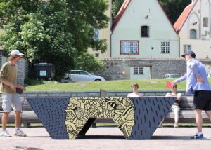 Pinksiklubi tutvustab Tallinna avalike pingpongilaudade kaarti