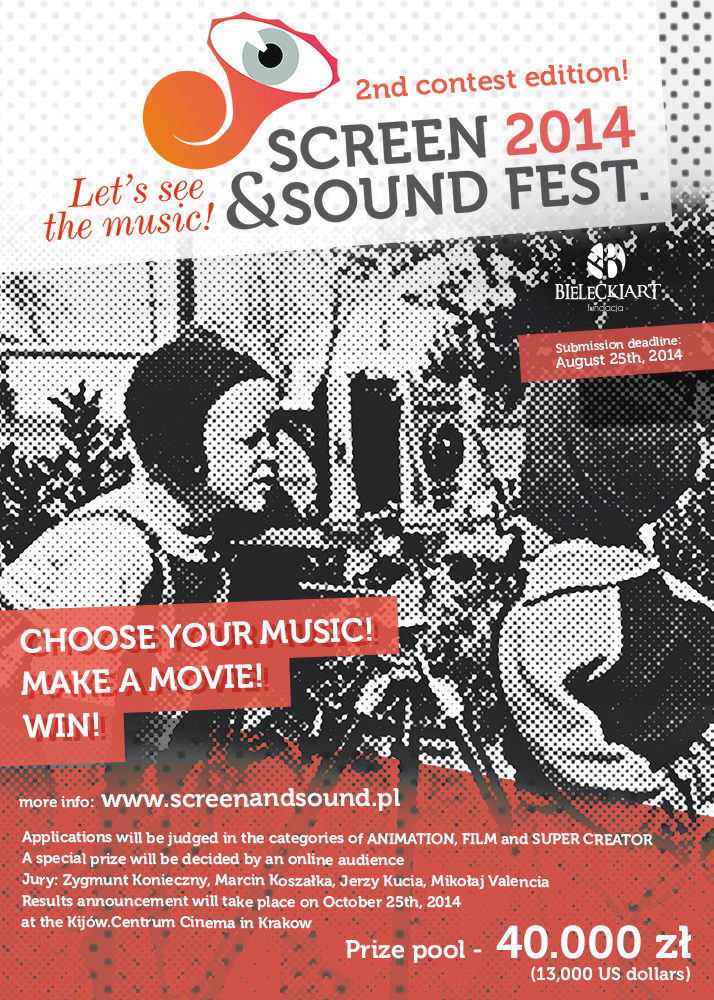 Screen & Sound Fest competition for filmmakers