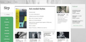 Sirbi veebileht sai uue kuue