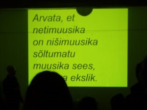 Artishok Records kogub kunstinäituste soundtrack’e