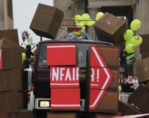 Make Chocolate Fair! kampaania sõiduk jõuab Eestisse