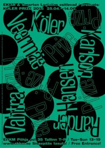 Reedel avatakse EKKMis K&ouml;ler Prize&rsquo;ile kandideerivate kunstnike n&auml;itus