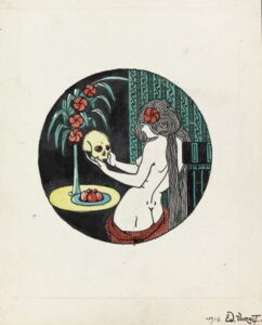 Näitus „Kurja lillede lapsed. Eesti dekadentlik kunst” kompab ilusa ja inetu piire