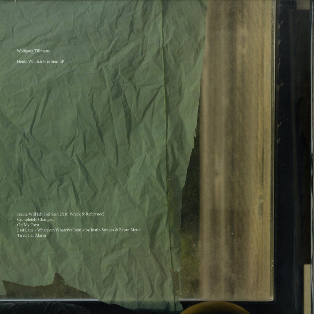 Wolfgang Tillmans – Heute Will Ich Frei Sein EP (Fragile, 2018)