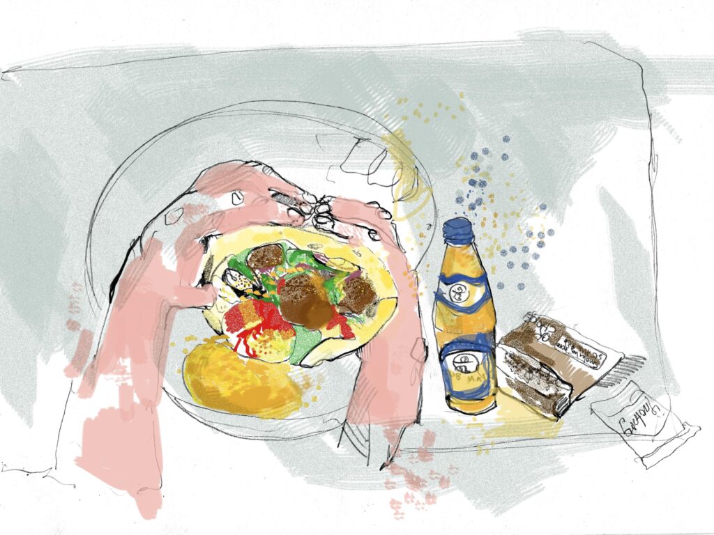 Radikaalsed ideed: Öösel nägin und krõbedast falafelist kreemja hummusega tuleviku Koplis
