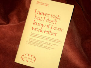 Teateid tegelikkusest: kuidas kunstitöötajad Eestis puhkavad (või siis ei puhka)