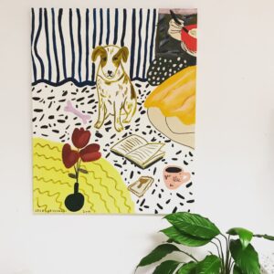 Hobusepea galeriis n&auml;eb Liisa Kruusm&auml;gi n&auml;itust &bdquo;Limonaad asfaldil&rdquo;