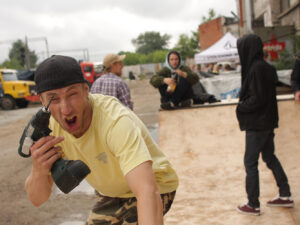 Telliskivi Loomelinnak 10: Tagasivaade Haigla rulapargi kuldajastule