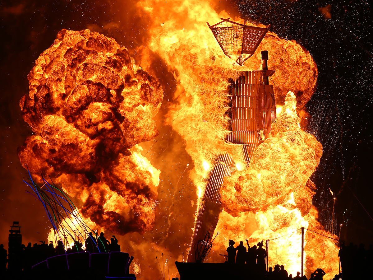 Burning Man: kui sümbolid jäävad ajale jalgu