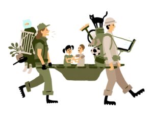 Tuumikperega elluj&auml;&auml;mismatkal