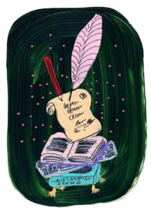 Kirjandusdemokraatia süldi ja klaaskuuli vahel