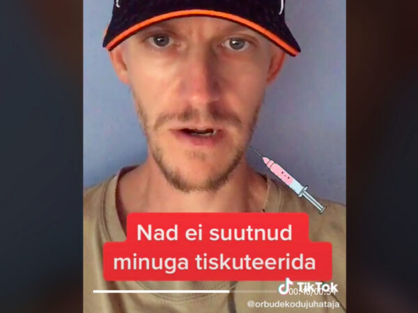 Pärnits TikTokis teist Eestit kehastamas