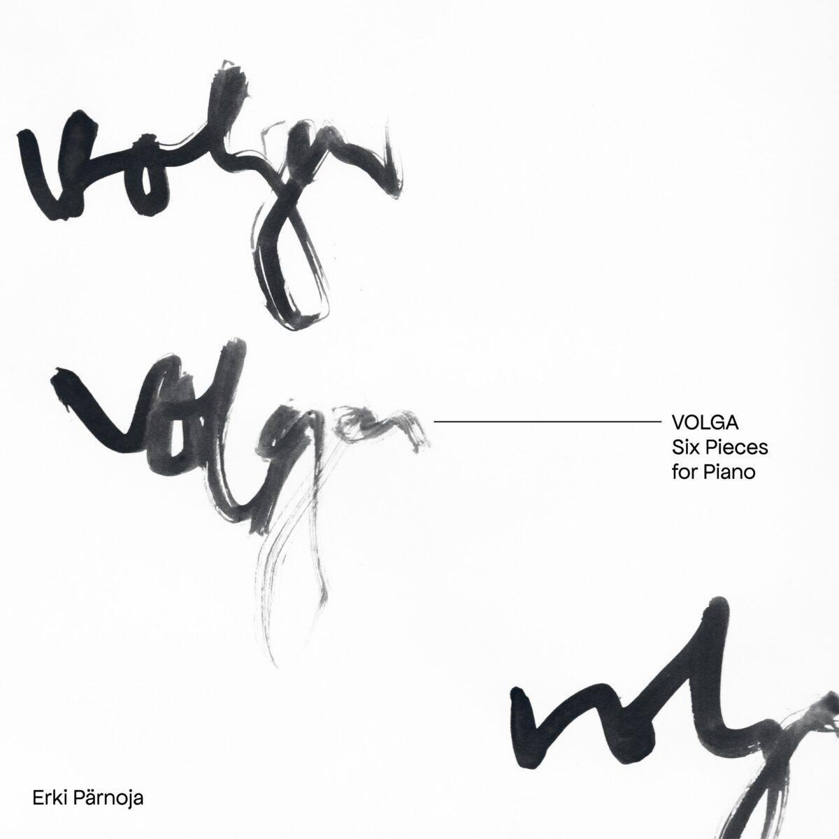 Erki Pärnoja – Volga: Six Pieces for Piano (2022)