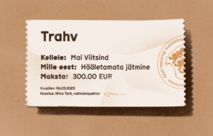 Pean andma hääle, muidu saan trahvi