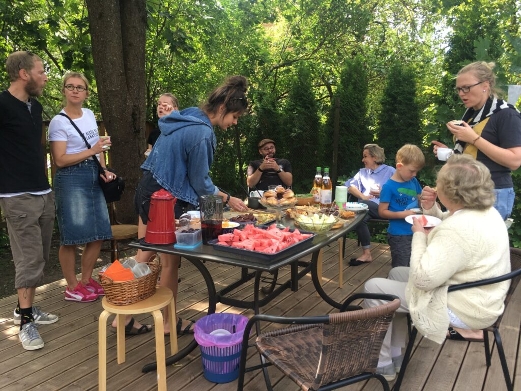 Naabrite päev Kastani tänaval. Foto: Hedi-Liis Toome